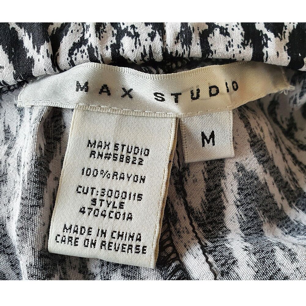 Max Studio New Bohemian Drawstring Flowing Wide L… - image 5